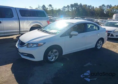 2015 Honda Civic Lx from USA, damaged, VIN 2HGFB2F5XFH505665